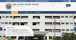 Desktop Screenshot of cauverymanagementcollege.org